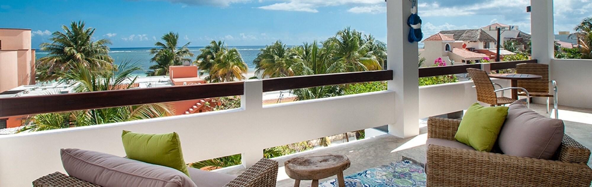 Casa Agua Azul Vila Puerto Morelos Exterior foto
