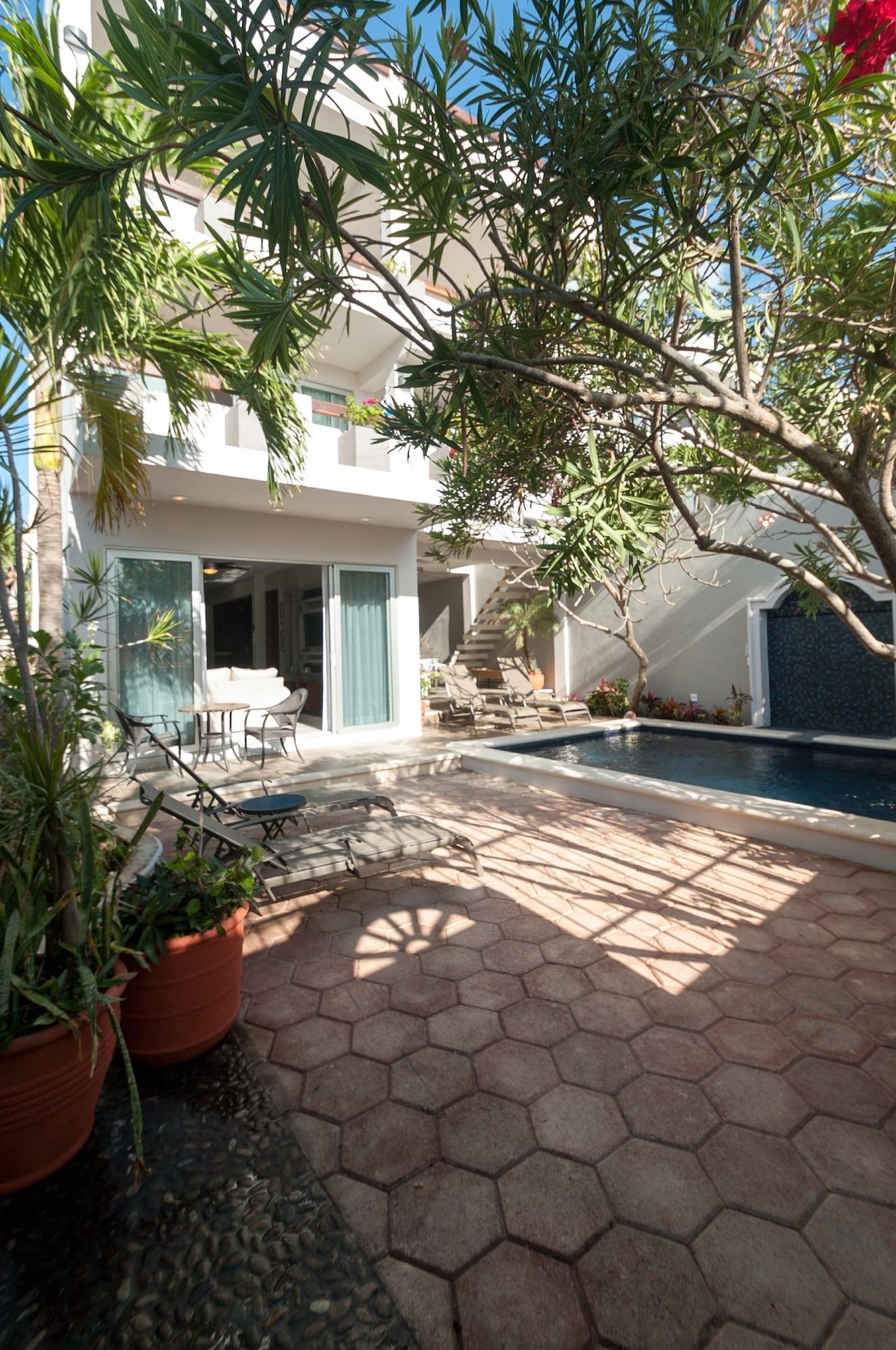Casa Agua Azul Vila Puerto Morelos Exterior foto